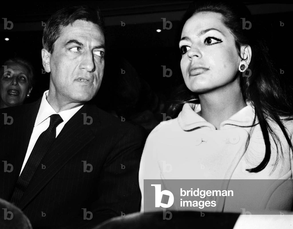 Paolo Mariotti and Ira de Furstenberg at the Premiere of the film 