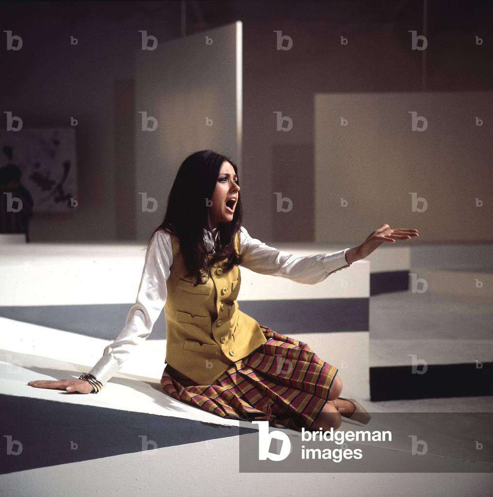 Italian Singer Gigliola Cinquetti, c. 1966 (photo)