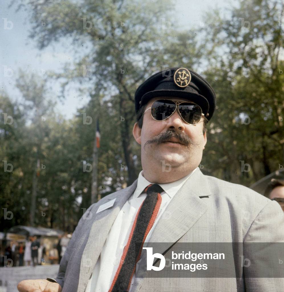 Francois Alexandre Galepides, alias Moustache, 1976 (photo)