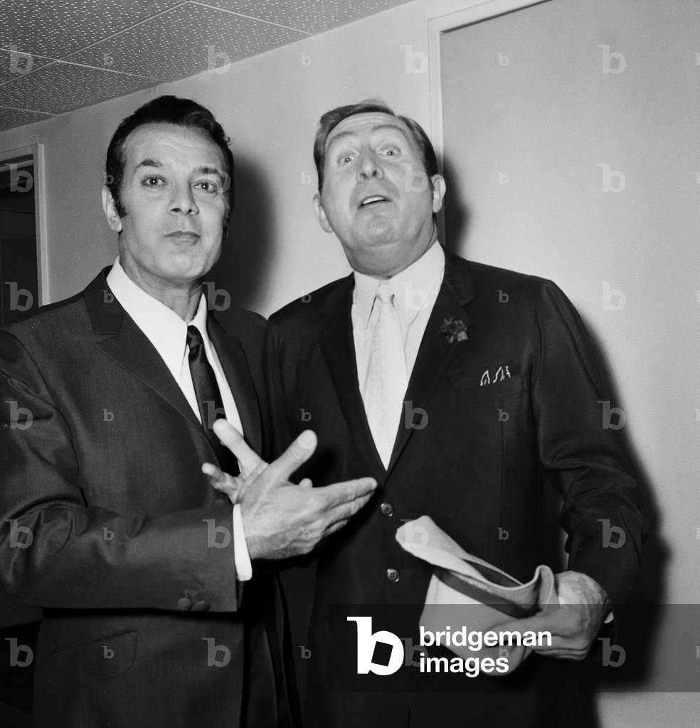 Georges Guetary and Charles Trenet, TV Programme 
