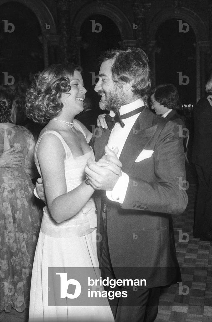 Princess Caroline of Monaco, April 15, 1978 (b/w photo)