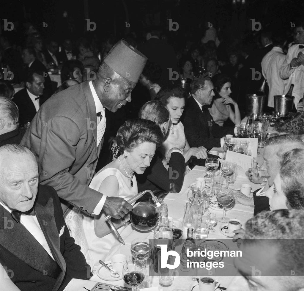 The Duchess of Windsor (Wallis Simpson) at premiere of the show 