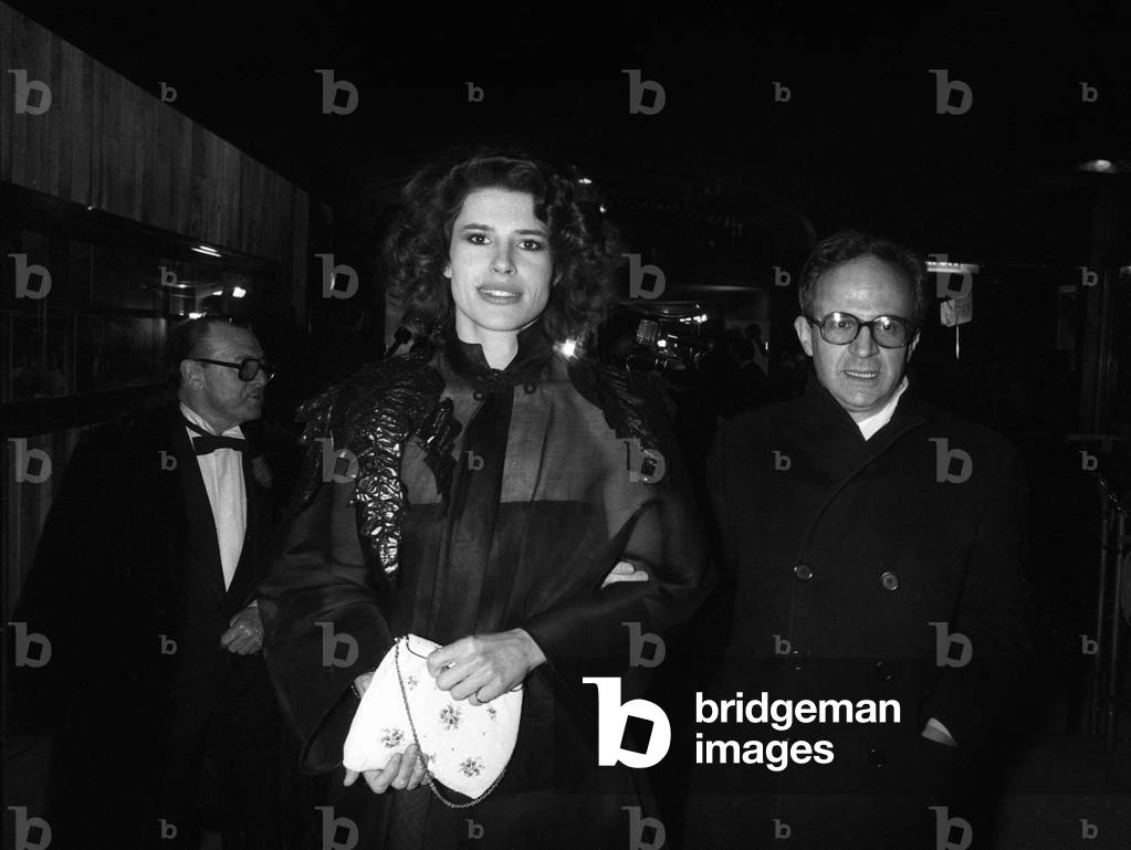 Fanny Ardant at the Premiere of the revue 