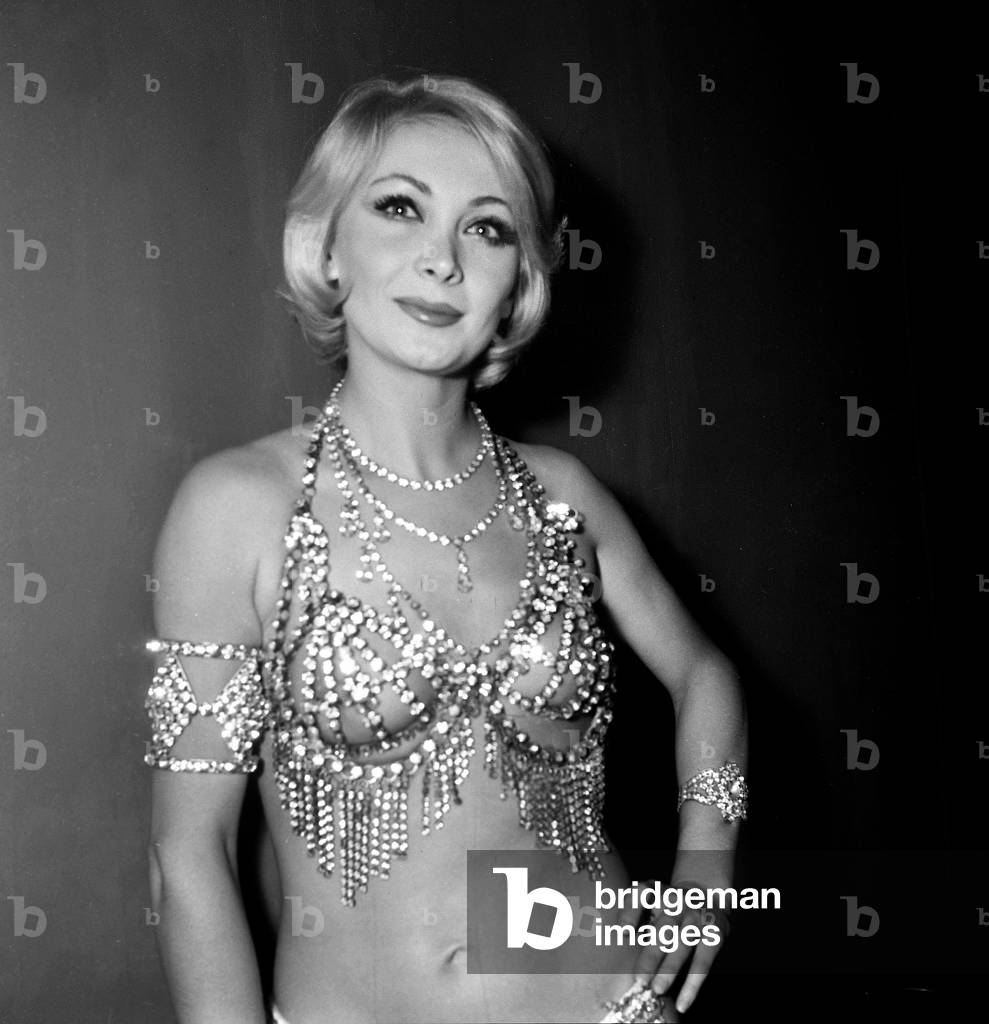 French Singer Betty Mars February 1972 (photo)