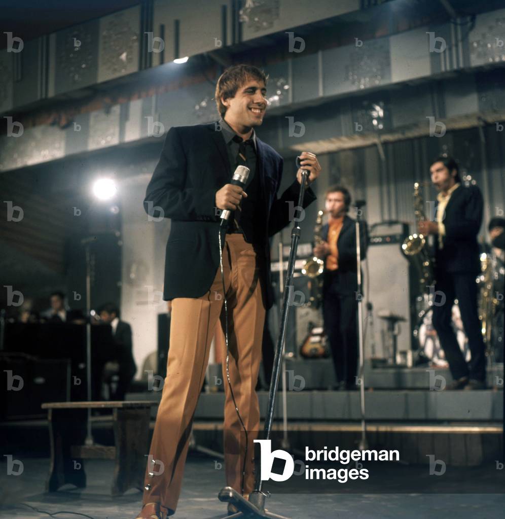 Italian Singer Adriano Celentano, 1966 (photo)