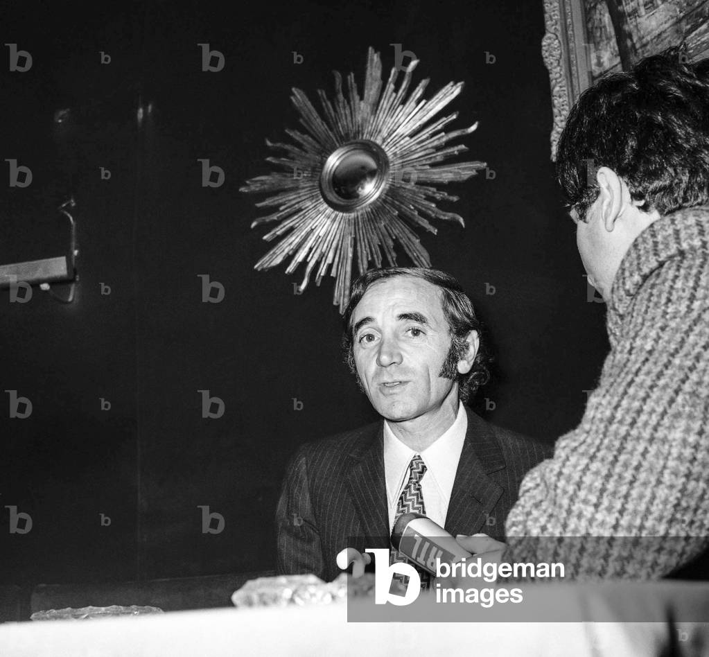 Charles Aznavour, 1969 (photo)