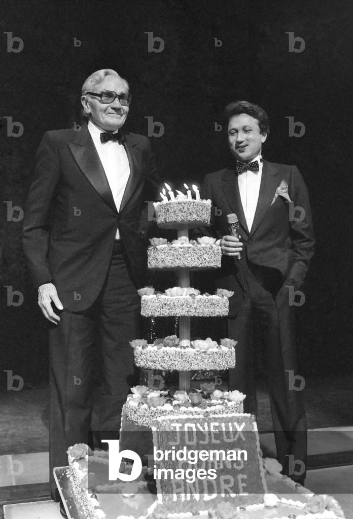 Andre Hornez and Michel Drucker