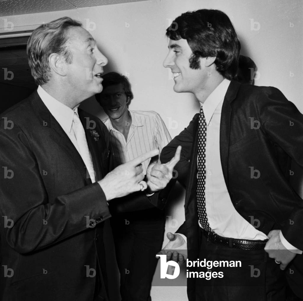 Charles Trenet and Michel Delpech,TV Programme 
