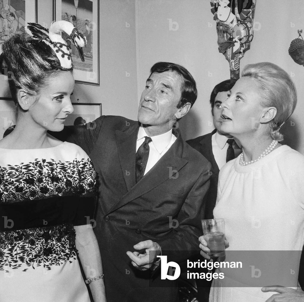 Michele Morgan and Jean d'Estrees