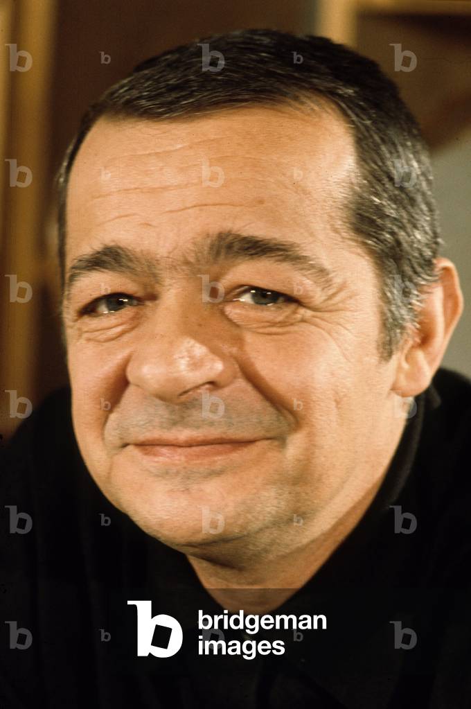 French Singer Serge Reggiani, c. 1978 (photo)