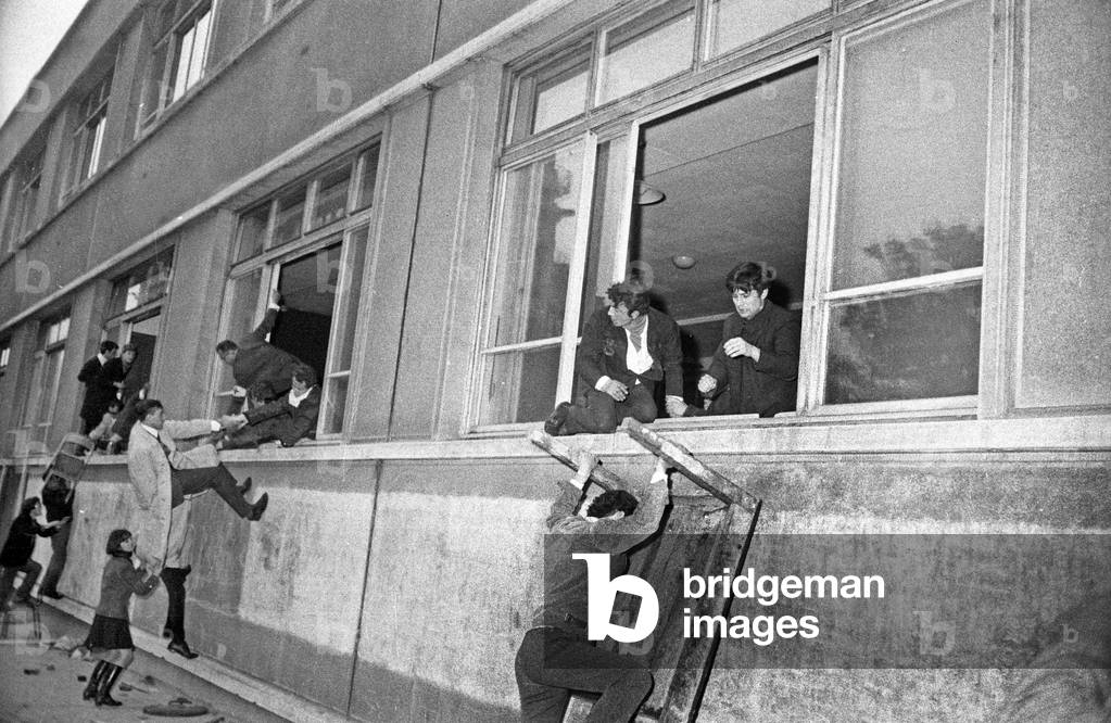Students Demonstrations, Paris, 1968 (photo)