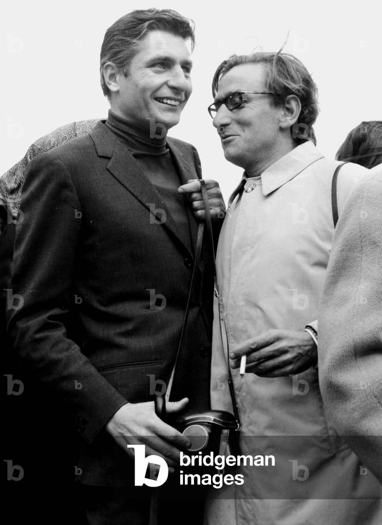 Guster Sachs and Willy Rizzo in Moscow, 24 April 1965 (photo)