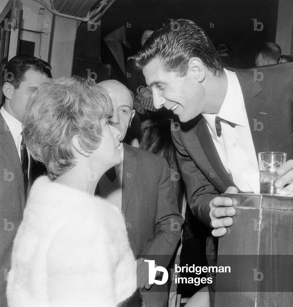 Gilbert Becaud, 14 March 1966 (photo)