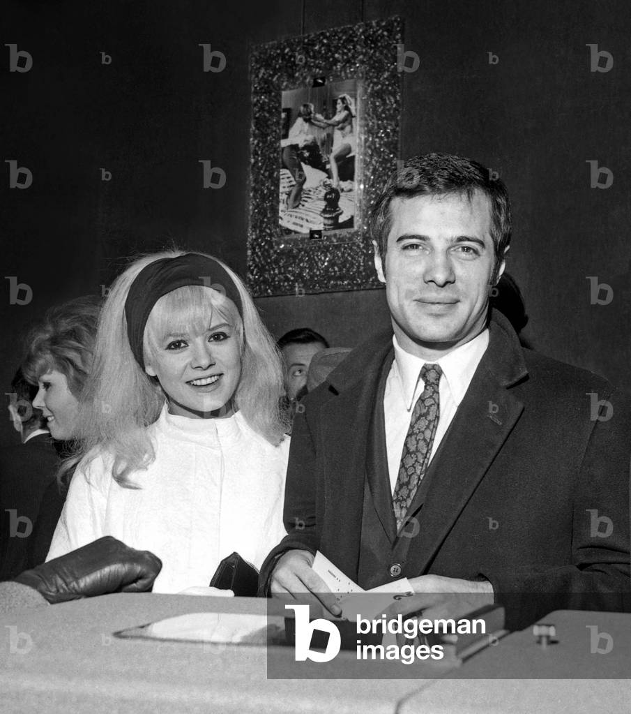 Sophie Daumier and Guy Bedos at the Premiere of the film 