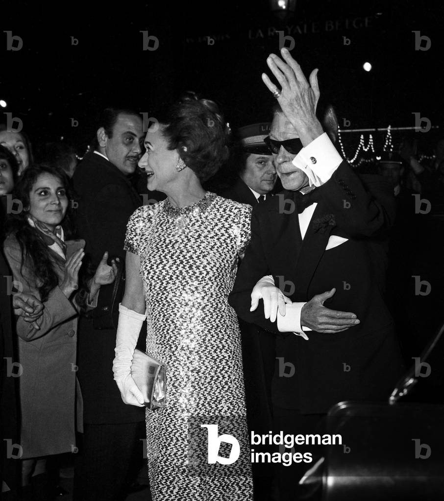 Duke and Duchess of Windson at a Premiere at the Lido, Paris, 20 December 1966 (photo)