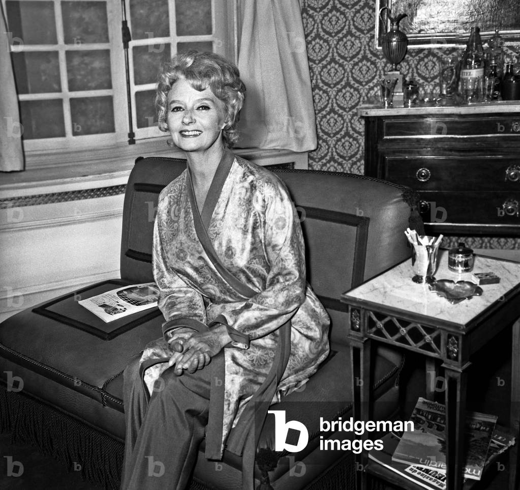 Simone Valere during rehearsal of the play 
