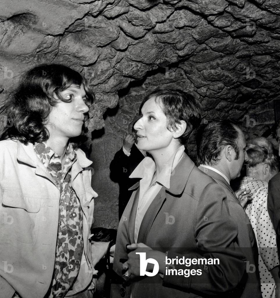 French Singers Barbara and Antoine, 20 June 1966 (photo)