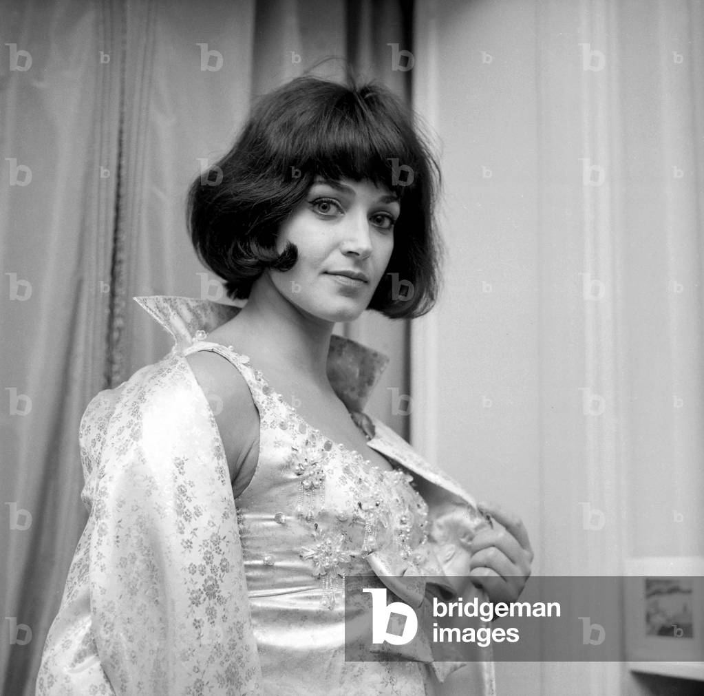 French Actress Francoise Fabian, 26 January 1966 (photo)