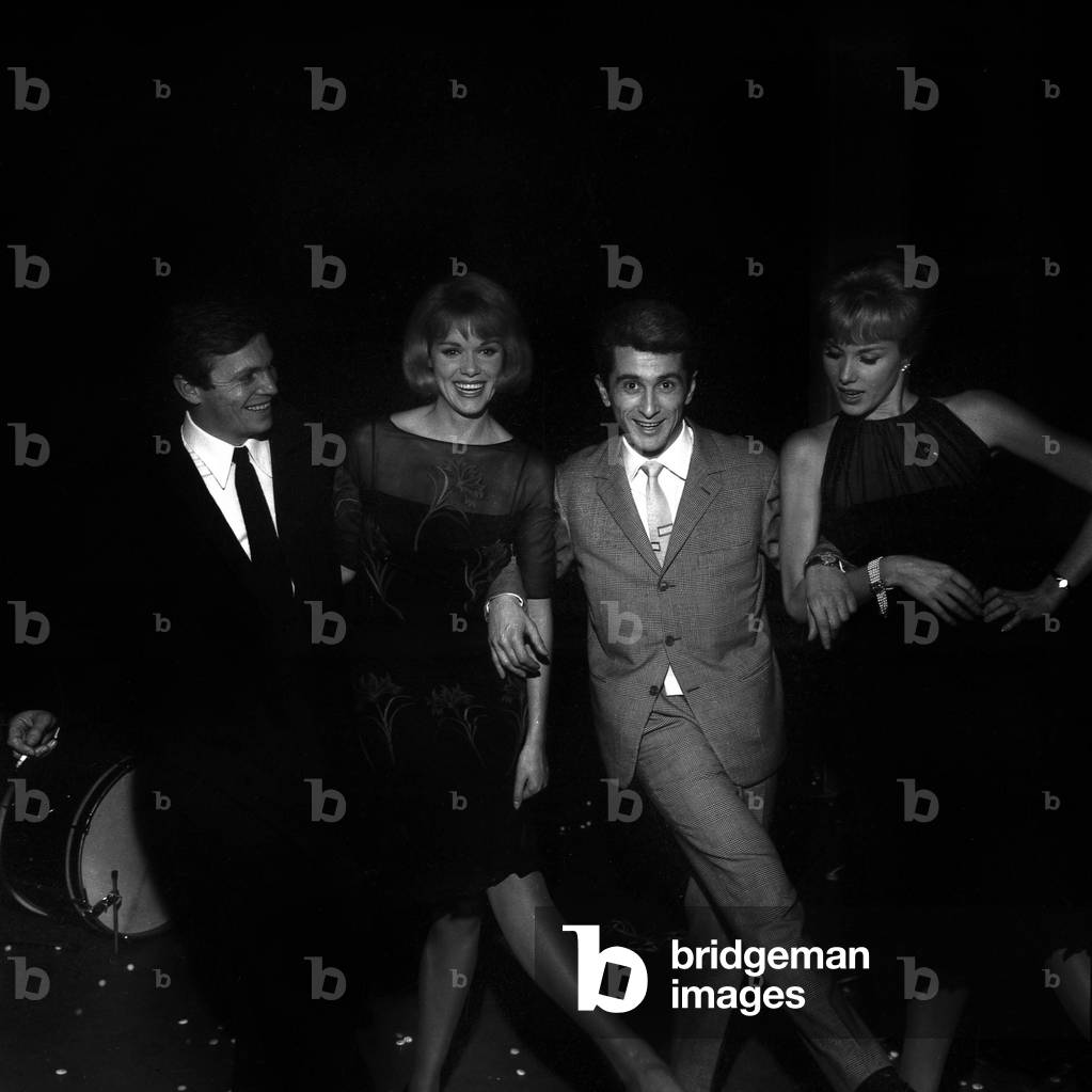 50th performance of the French singer Marcel Amont in Bobino, Paris, 20 November 1962 (photo)