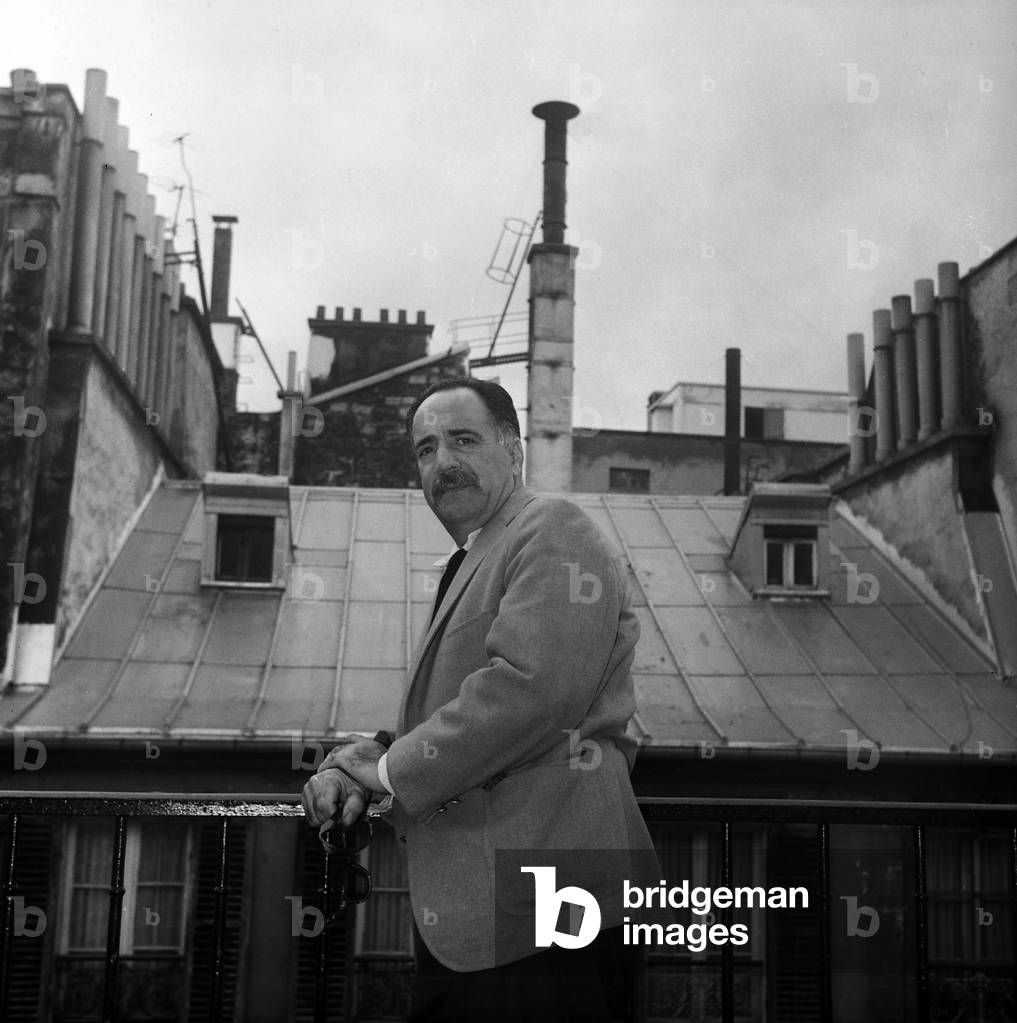 William Saroyan ( American Writer), Paris, 15 November 1963 (photo)