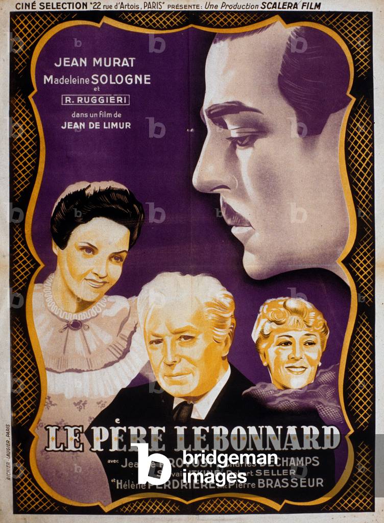 Le pere Lebonnard (Father Lebonnard),  1939 (poster)