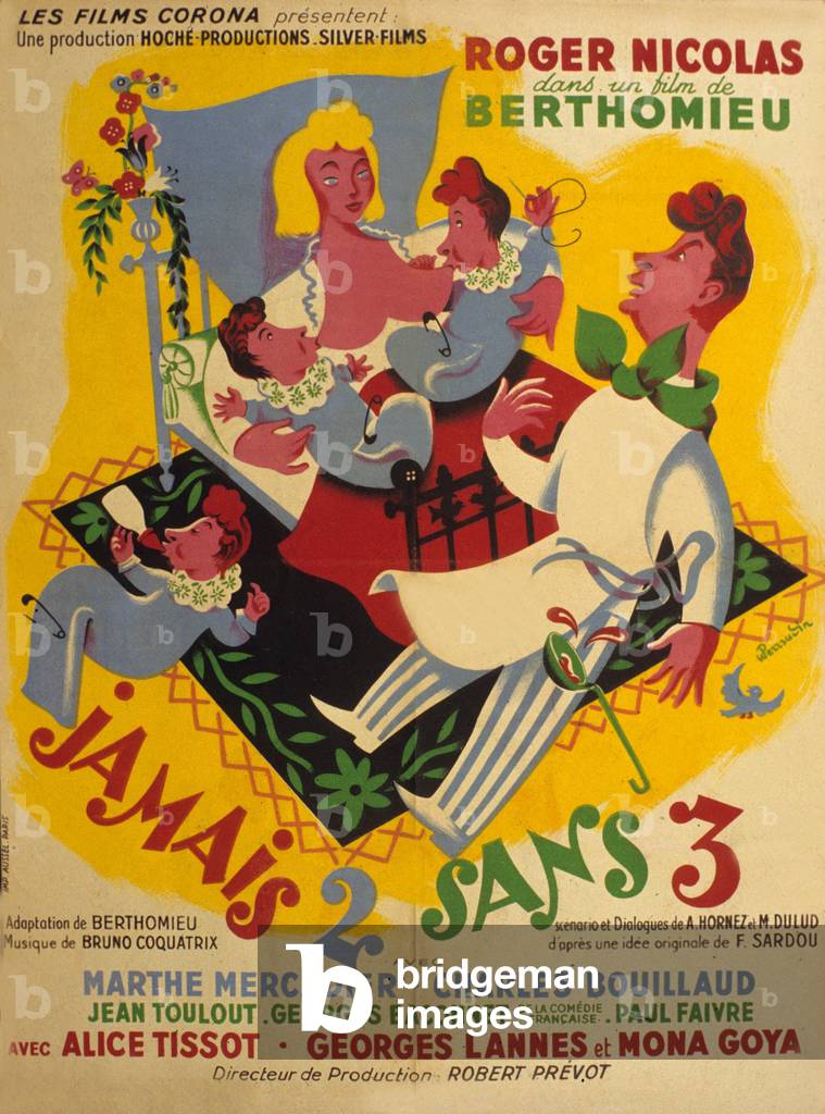 Never Two Without Three, 1952 (poster)