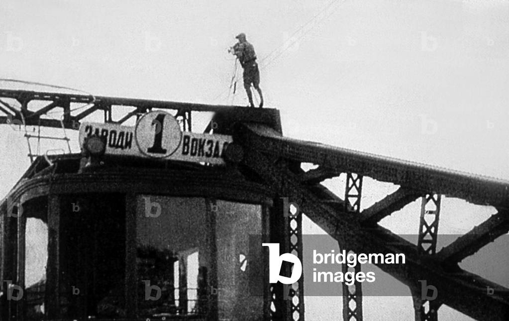 The Man with a Movie Camera (Chelovek s kinoapparatom ), 1929 (film still)