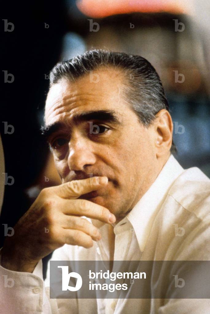 Martin Scorsese on set of CASINO, 1995 (photo)