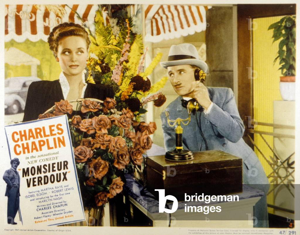 Monsieur Verdoux directed by Charlie Chaplin, 1947