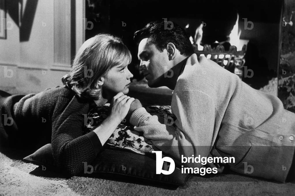 Brainstorm, Anne Francis, Jeffrey Hunter, 1965 (film still)