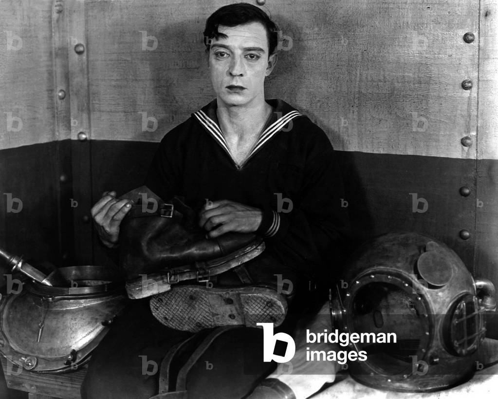 The Navigator, Buster Keaton, 1924 (film still)