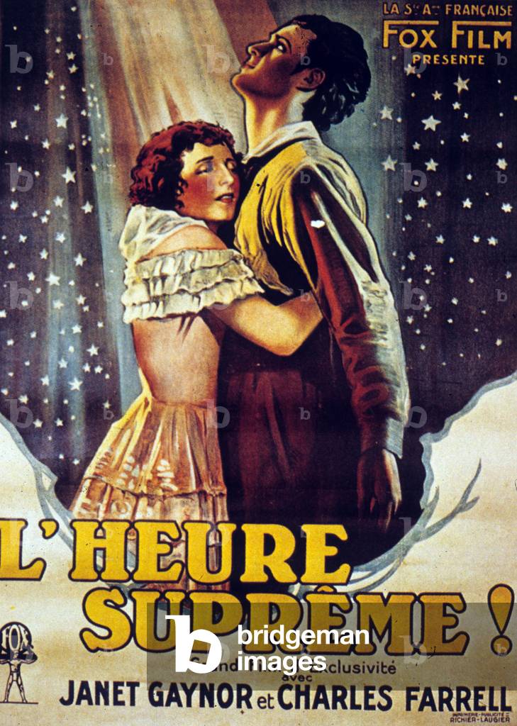 L'heure supreme ! (Seventh Heaven), 1927 (poster)