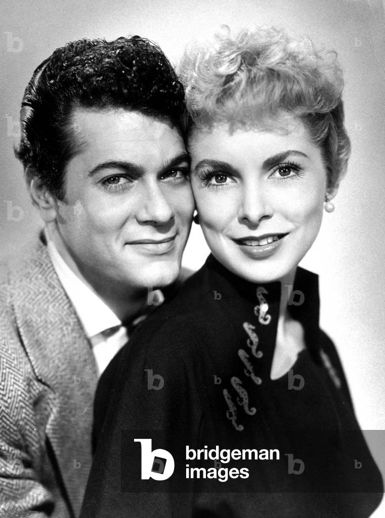 Houdini, Tony Curtis Janet Liegh 1953 (film still)