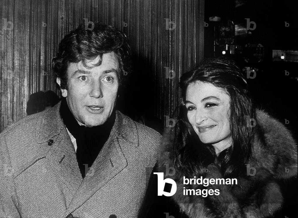 Albert Finney with Anouk Aimee c. 1975 (photo)