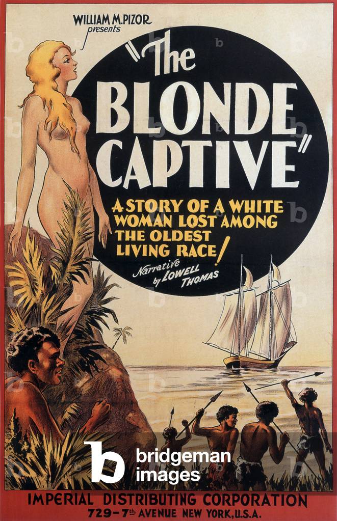 The blonde captive, 1932 (poster)