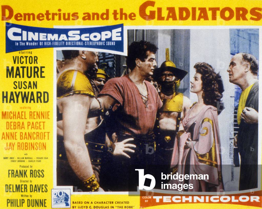 Demetrius and the Gladiators, 1954 (film still)