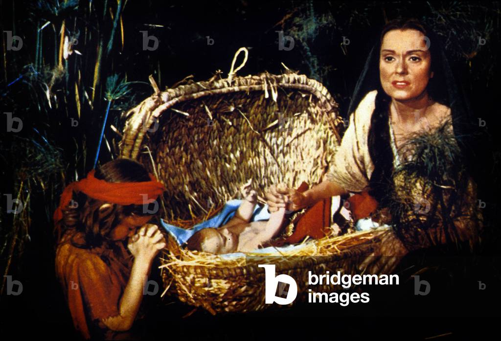 The Ten Commandments, Anne Baxter, 1956 (film still)