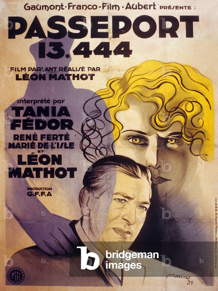 Passport 13.444, 1931 (poster)