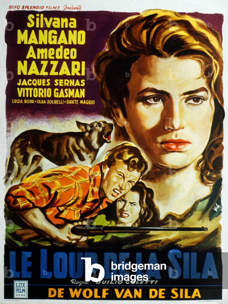 The Wolf of Sila, 1949 (poster)