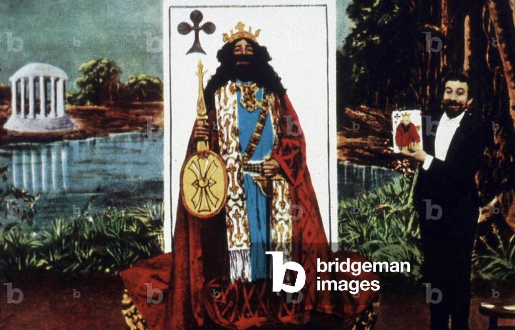 The Living Playing Cards, by Georges Melies, 1904 (film still)