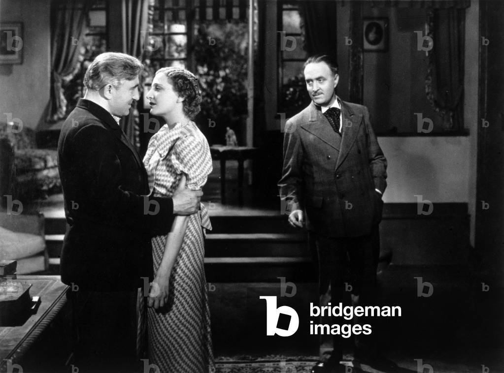 The Assault, Charles Vanel, Alice Field, Andre Alerme 1936 (film still)