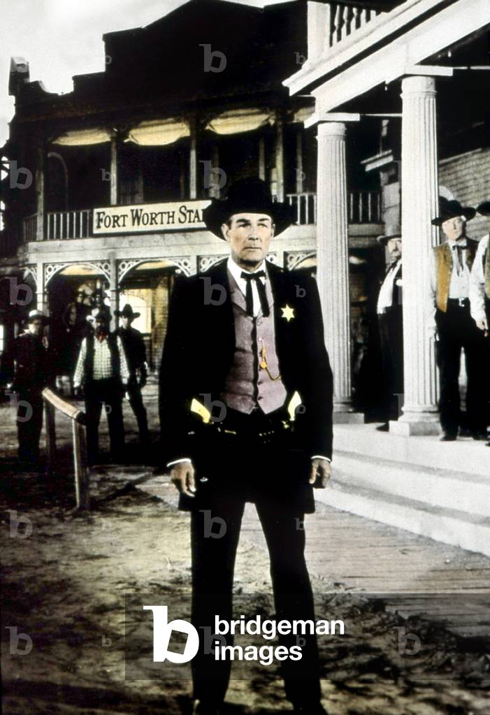 Fort Worth, Randolph Scott 1951 (film still)