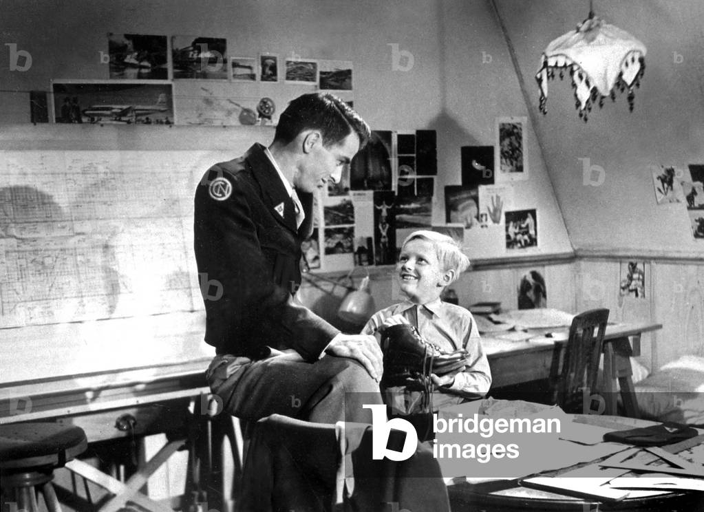 The Search, Montgomery Clift and Ivan Jandl, 1948 (film still)