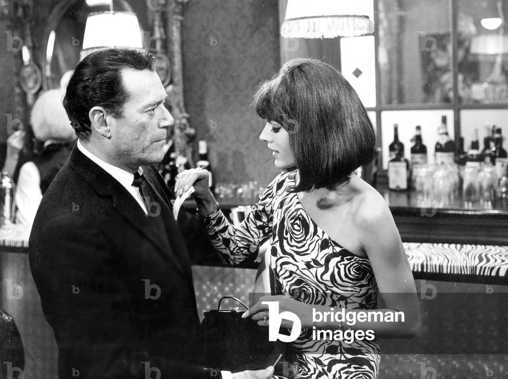 Les dames s'en melent aka Jeff Gordon spaccatutto, Eddie Eddy Constantine and Carla Martin, 1964 (photo)