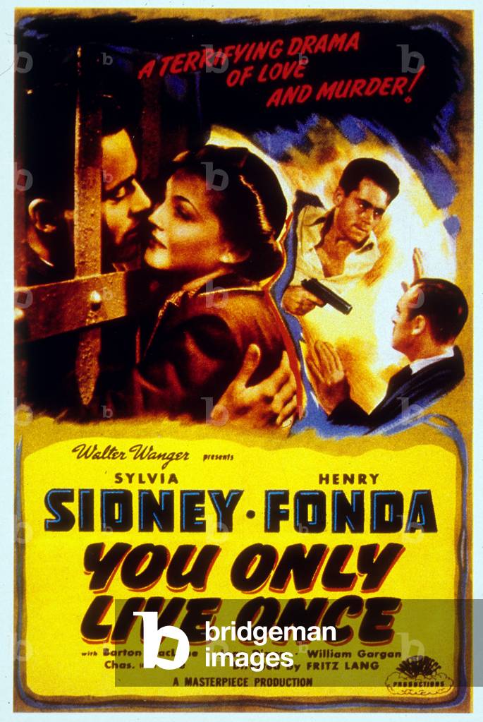 You only live once, 1937 (poster)