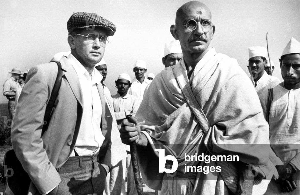 Gandhi by R. Attenborough, 1982 (film still)