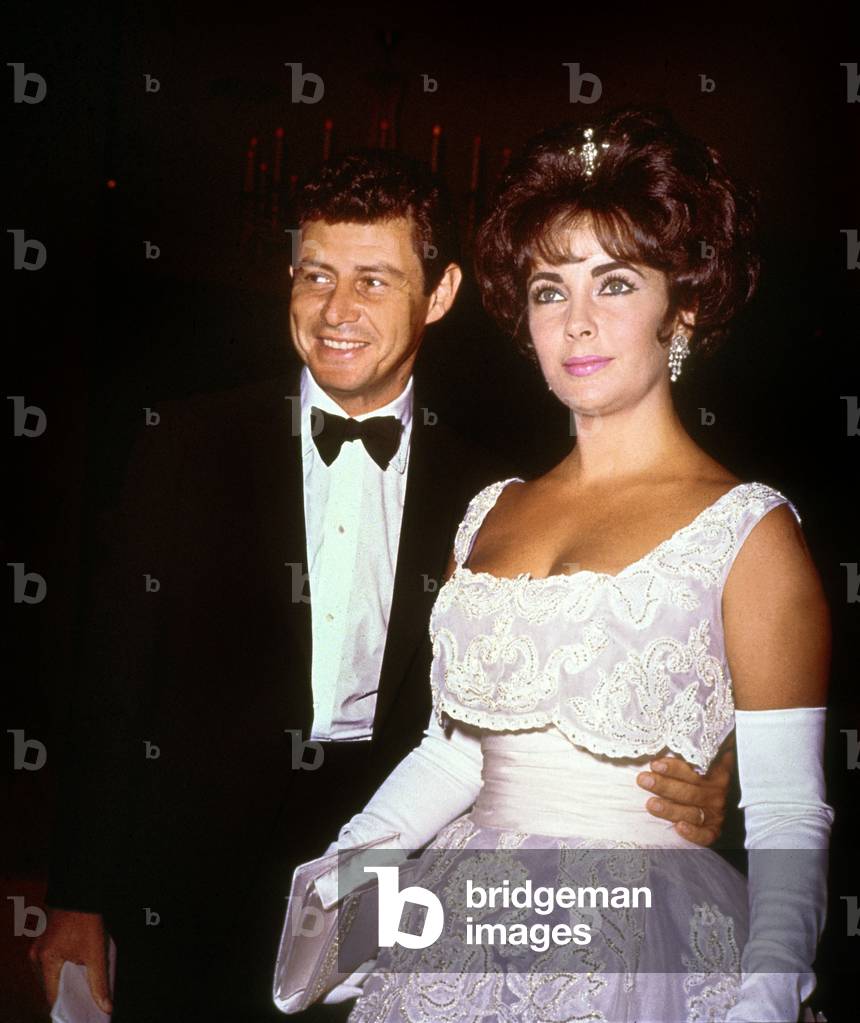 Eddie Fisher and Elisabeth Taylor, Los Angeles, 1963 (photo)