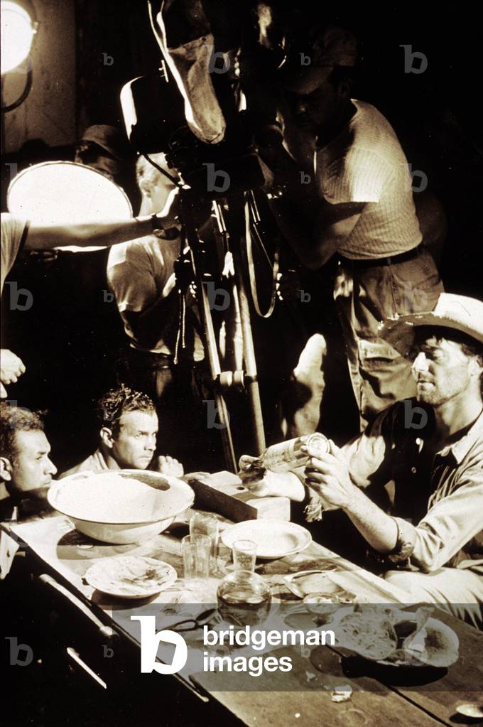 On the set of The Proud and the Beautiful, by Yves Allegret,  1953 (photo)