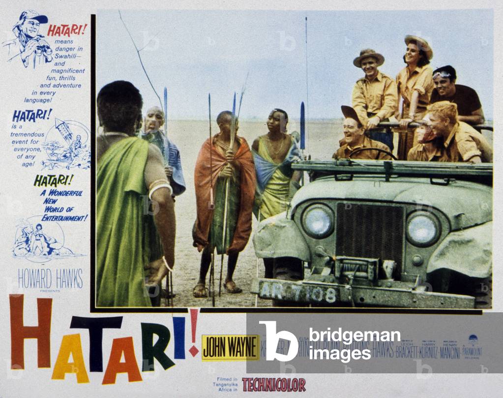 Hatari, by Howard Hawks, 1962 (print)