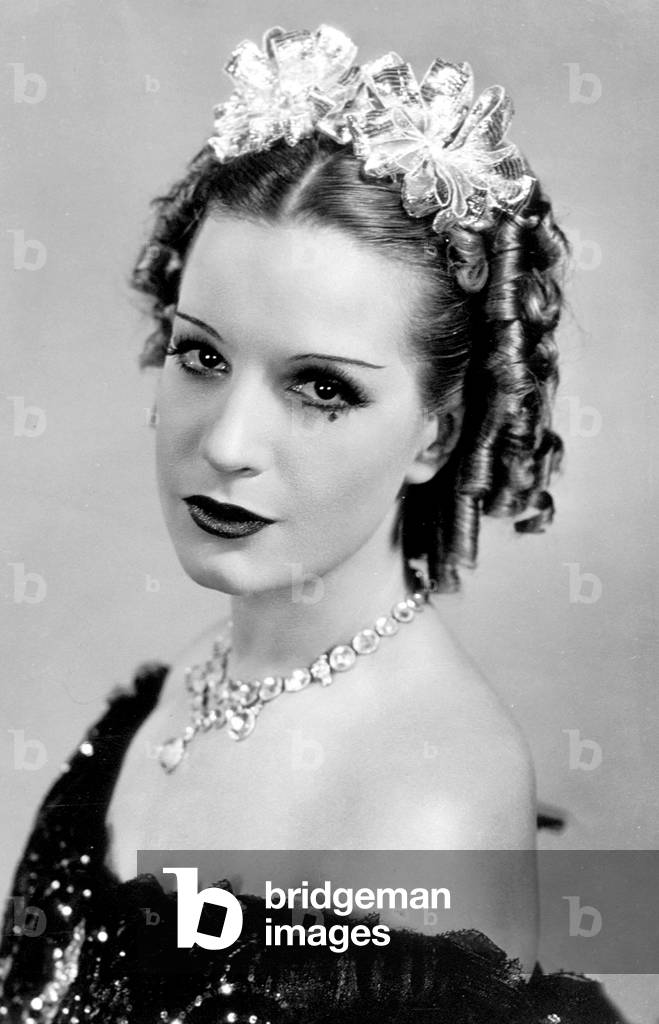 Actress Lily Damita (1904-1994) c. 1939 (photo)